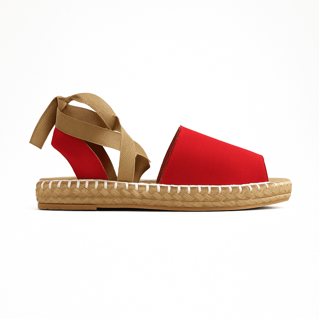 Yannine Rojo – Alpargata de piso clásica - Go2 Footwear