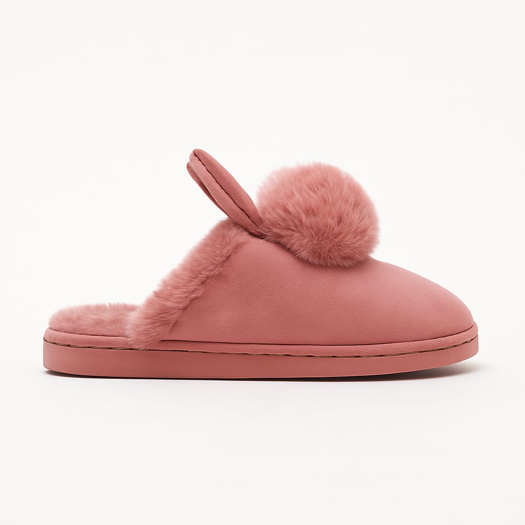 Bunny Pink - Pantufla Cómoda para casa