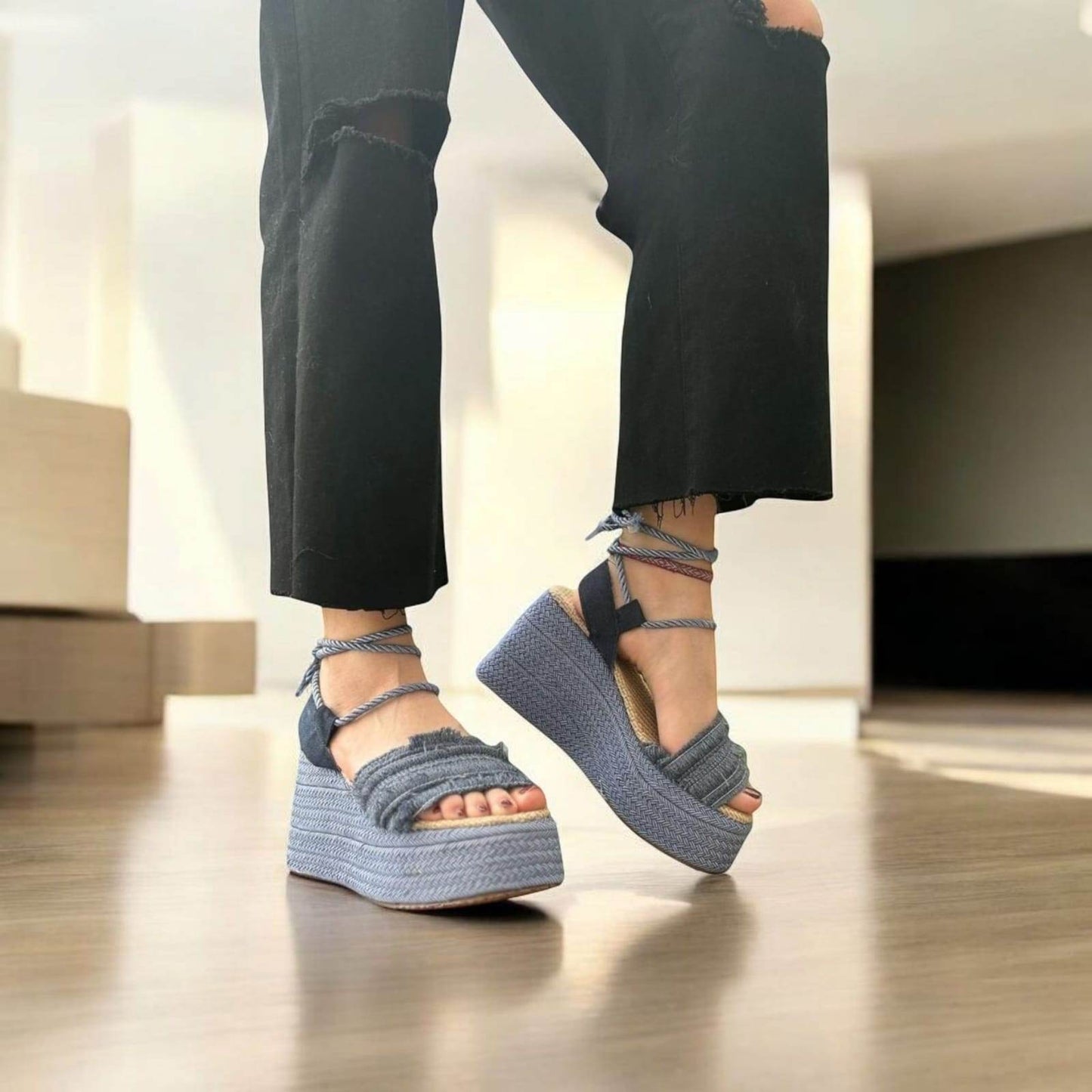 Luciana Mezclilla – Calzado Original Go2 Footwear - Go2 Footwear