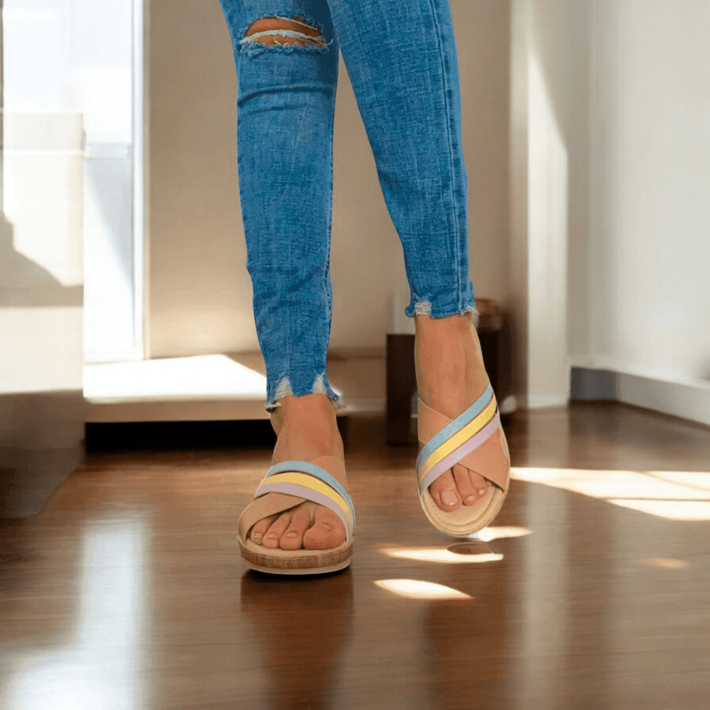 Shirley Tiras Colores – Calzado Original Go2 Footwear - Go2 Footwear