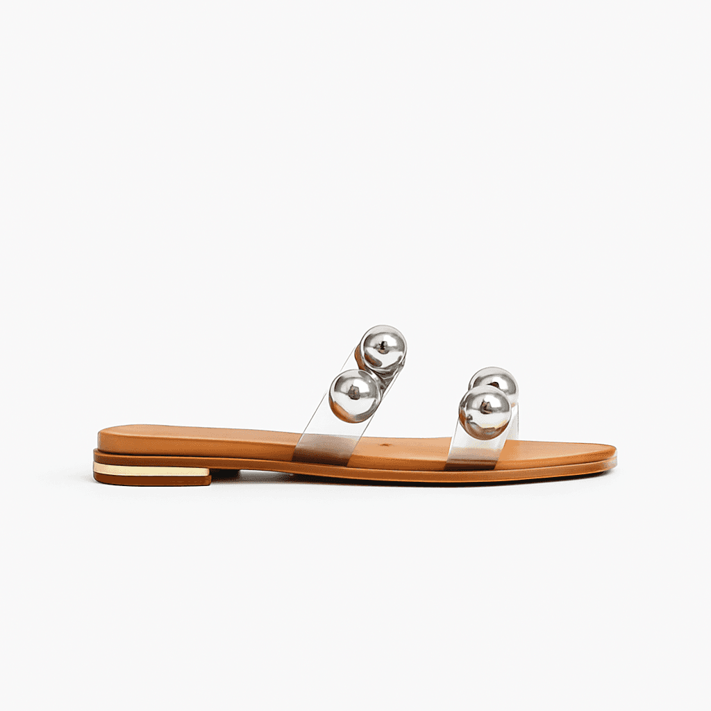 Perla Plata – Sandalia Casual para Mujer - Go2 Footwear