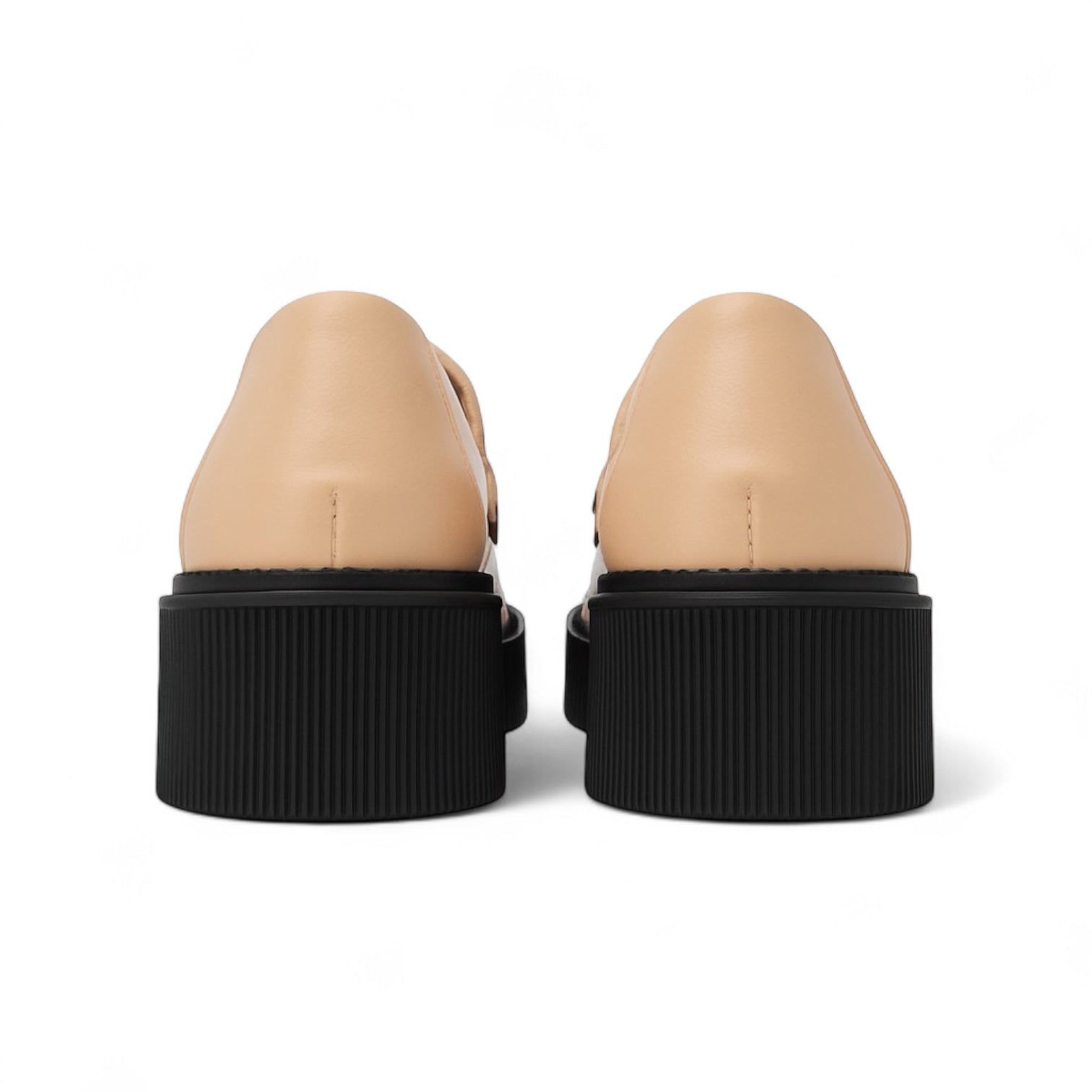 Loafter Latte | Mocasin chunky con Cadena