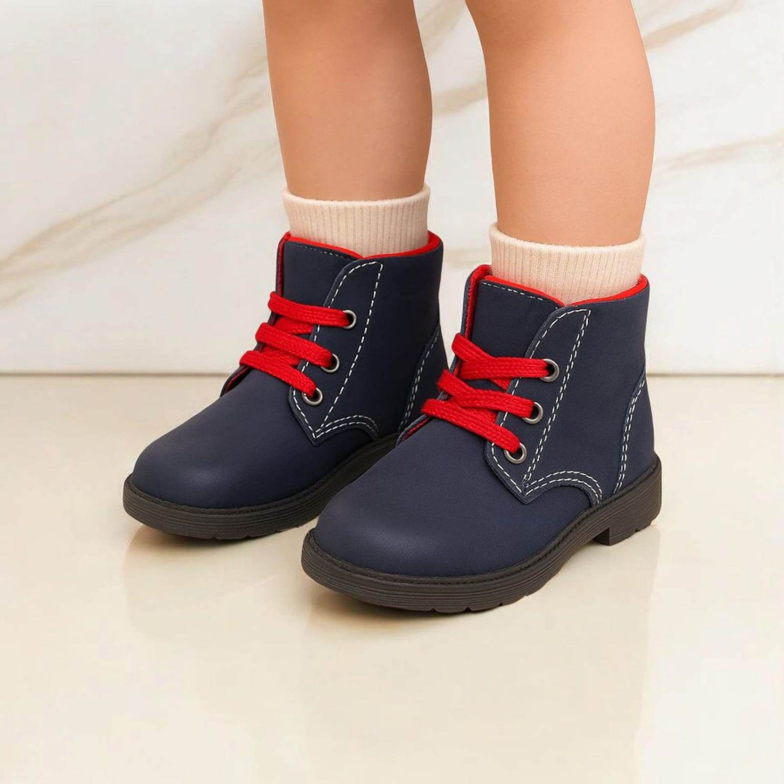 Bota Baby Rojo/Azul | Infantil Ligeras - Go2 Footwear
