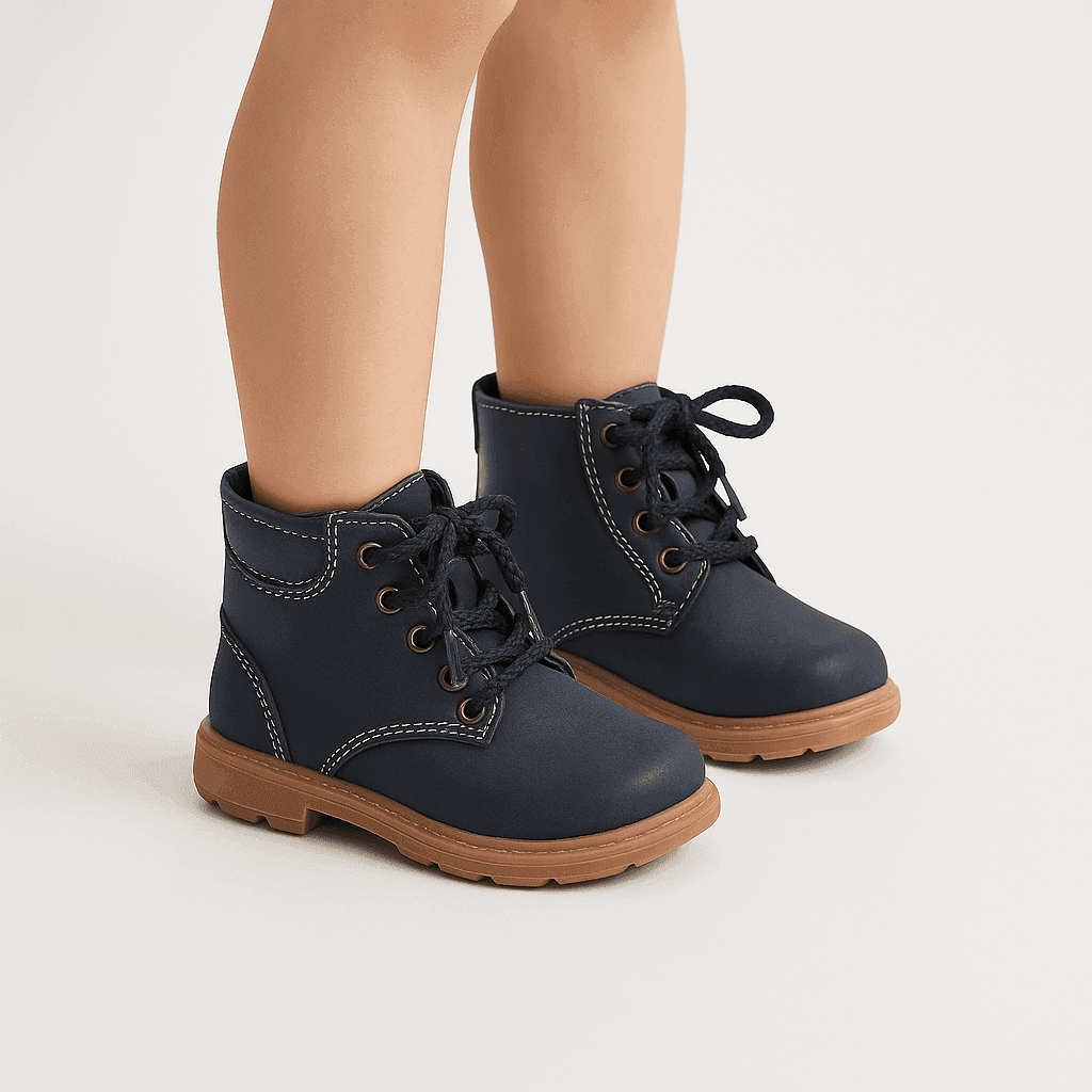 Bota Baby Negro/Gris | Infantil Ligeras - Go2 Footwear