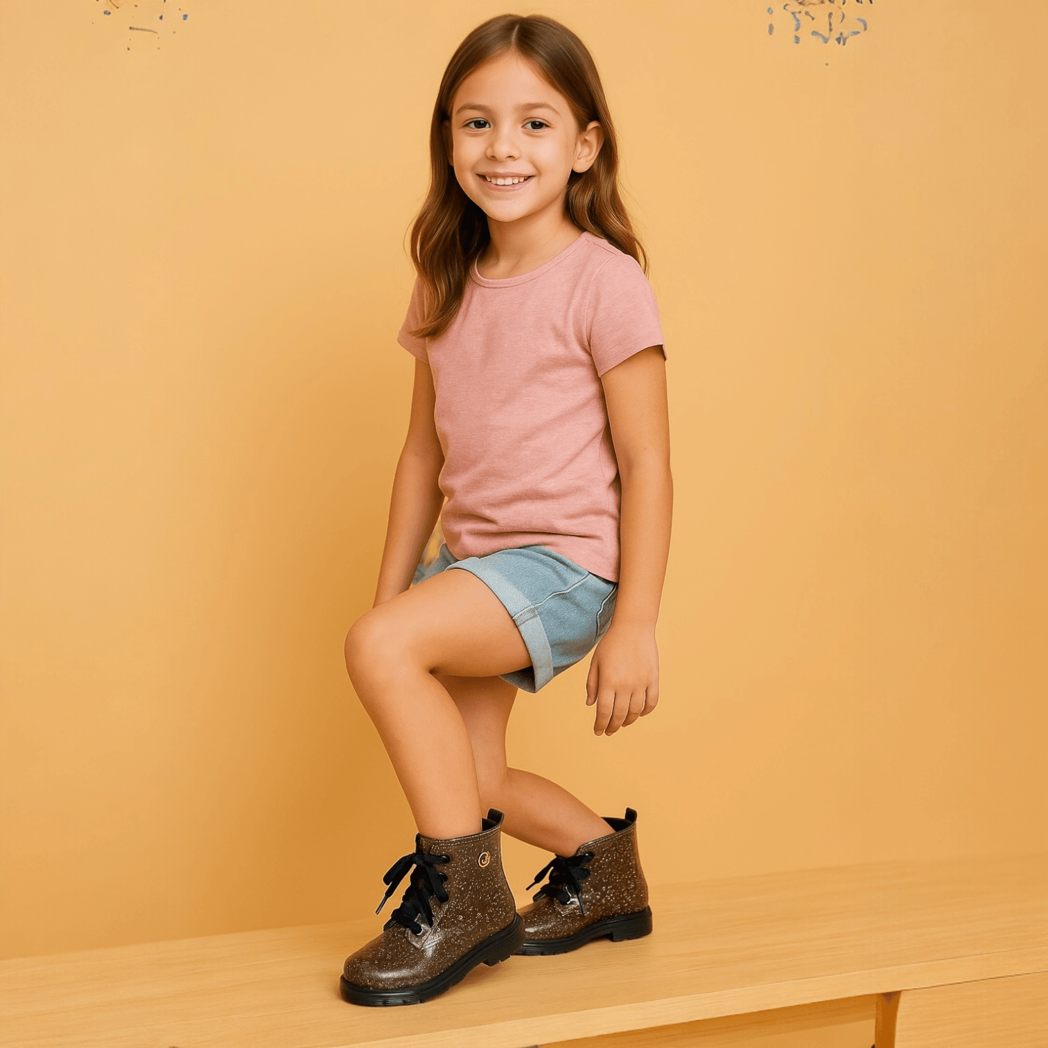 Bota Lluvia Brillitos | Impermeables antiderrapantes - Go2 Footwear