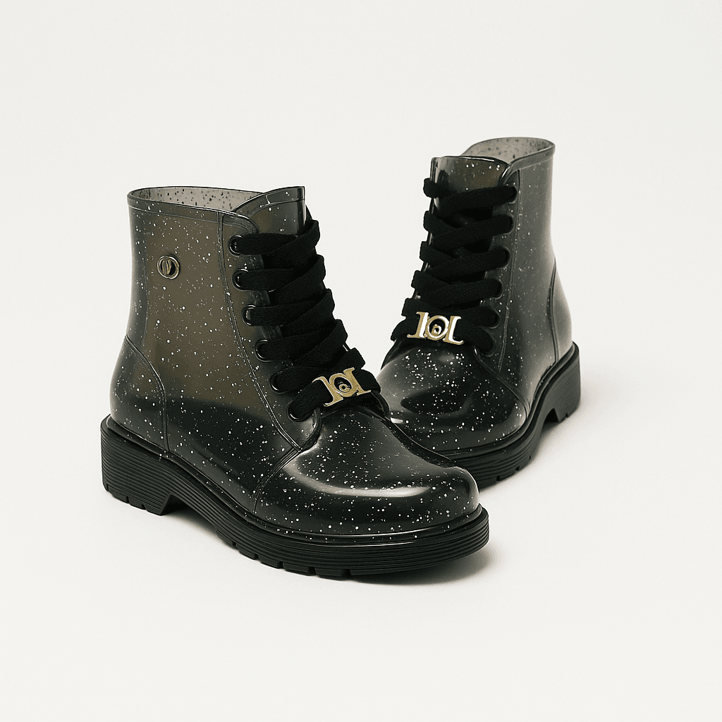 Bota Lluvia Brillitos | Impermeables antiderrapantes - Go2 Footwear