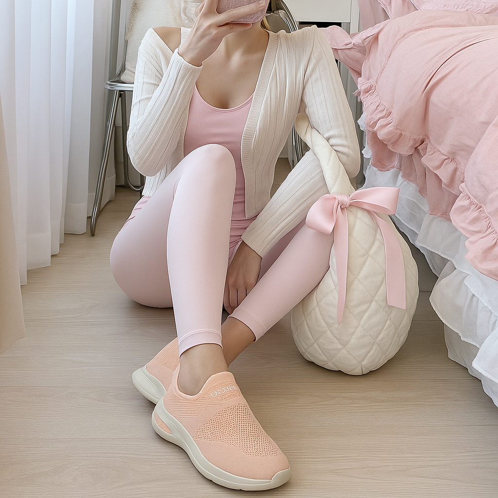 Rosa Coral- Tenis Casual dama