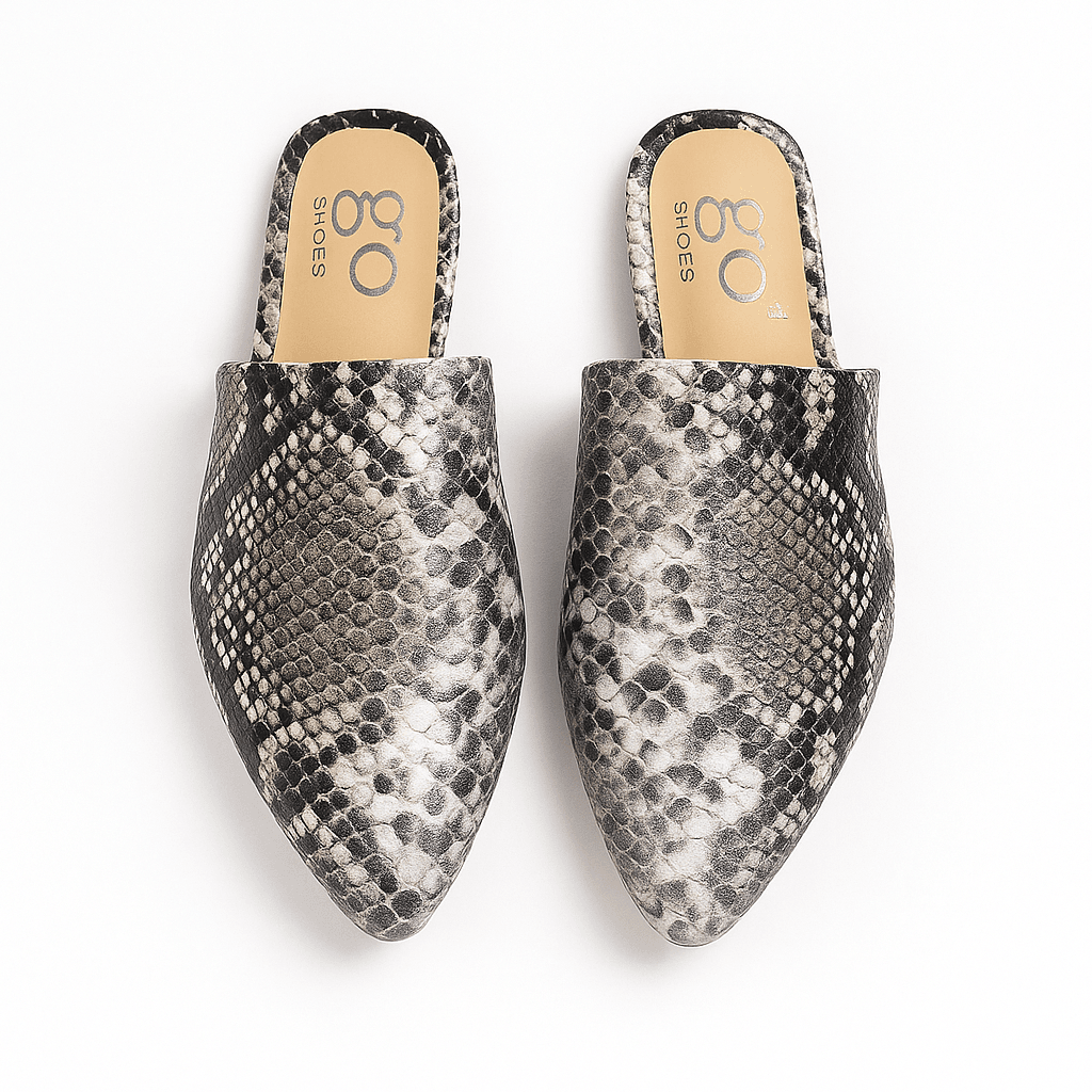Mule Vibora Gris – Calzado Original Go2 Footwear - Go2 Footwear