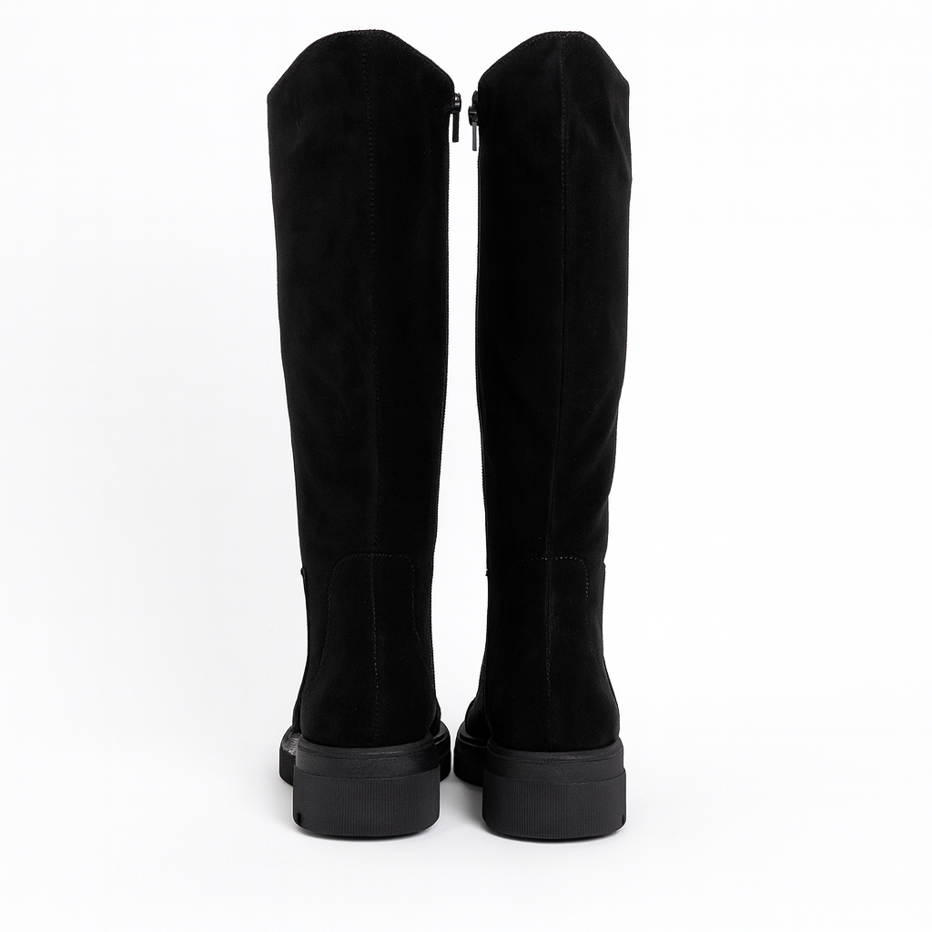 Brenda Black - Bota alta para dama