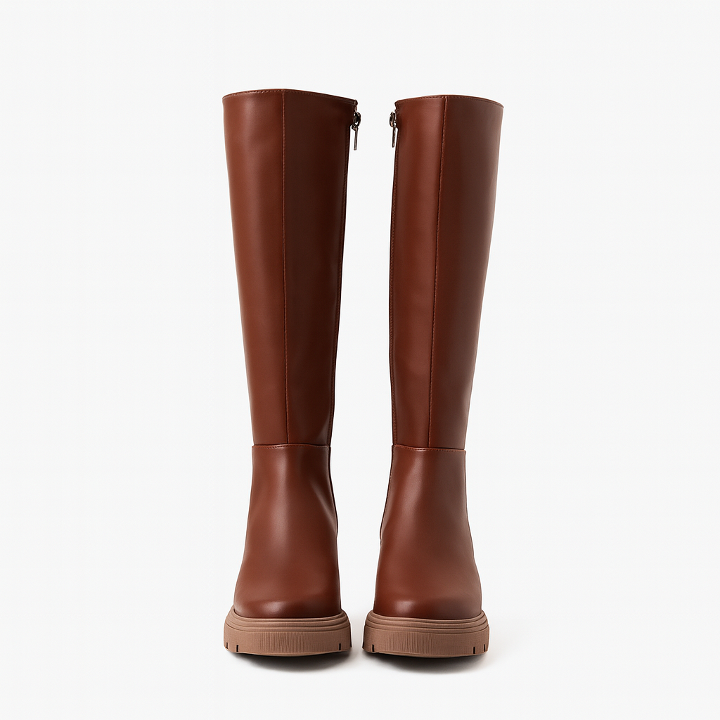 Brenda Brown - Bota alta para dama