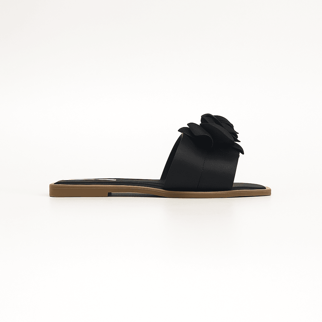 Sandalia Flor Negro – Calzado Original Go2 Footwear - Go2 Footwear