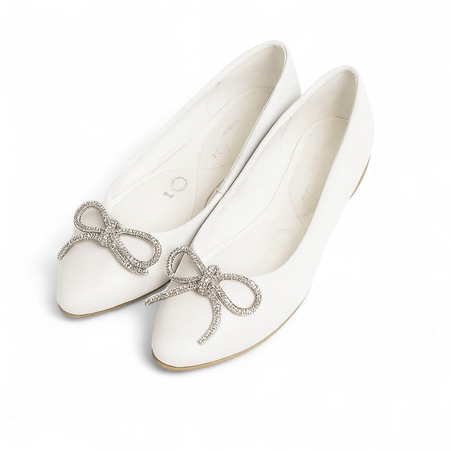 Blanco Moño | Flat de dama