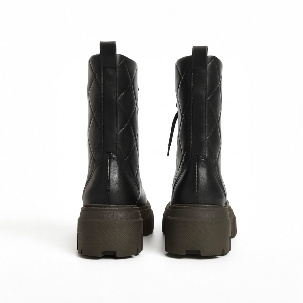Combat Boots Negro | Botas de dama