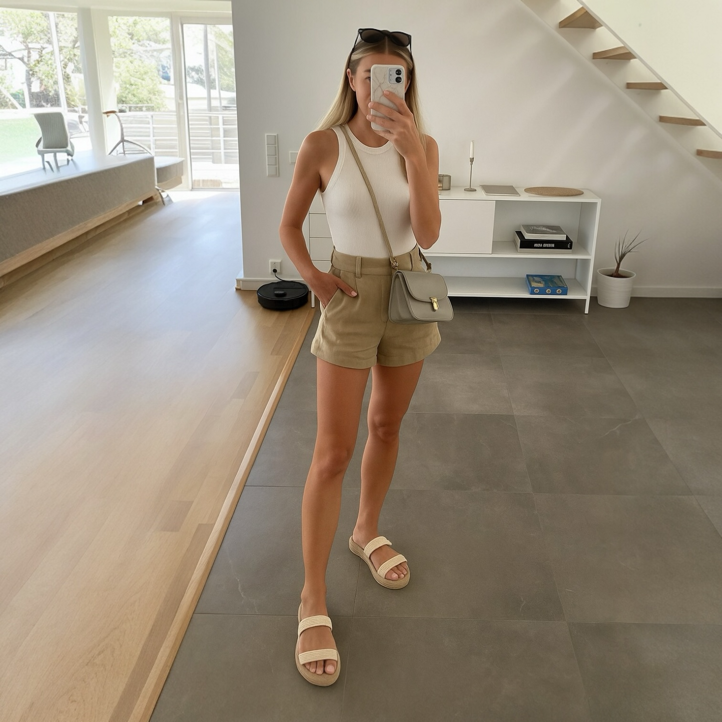 Alabama Beige – Sandalia Casual para Mujer