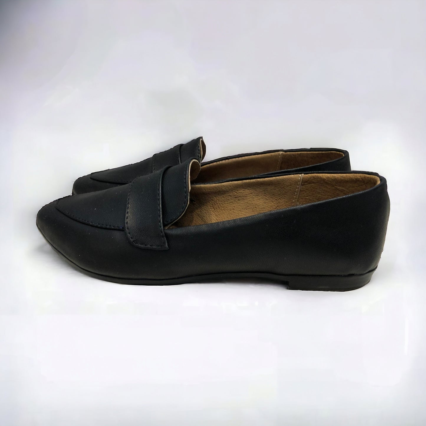 FLAT NEGRO PIEL