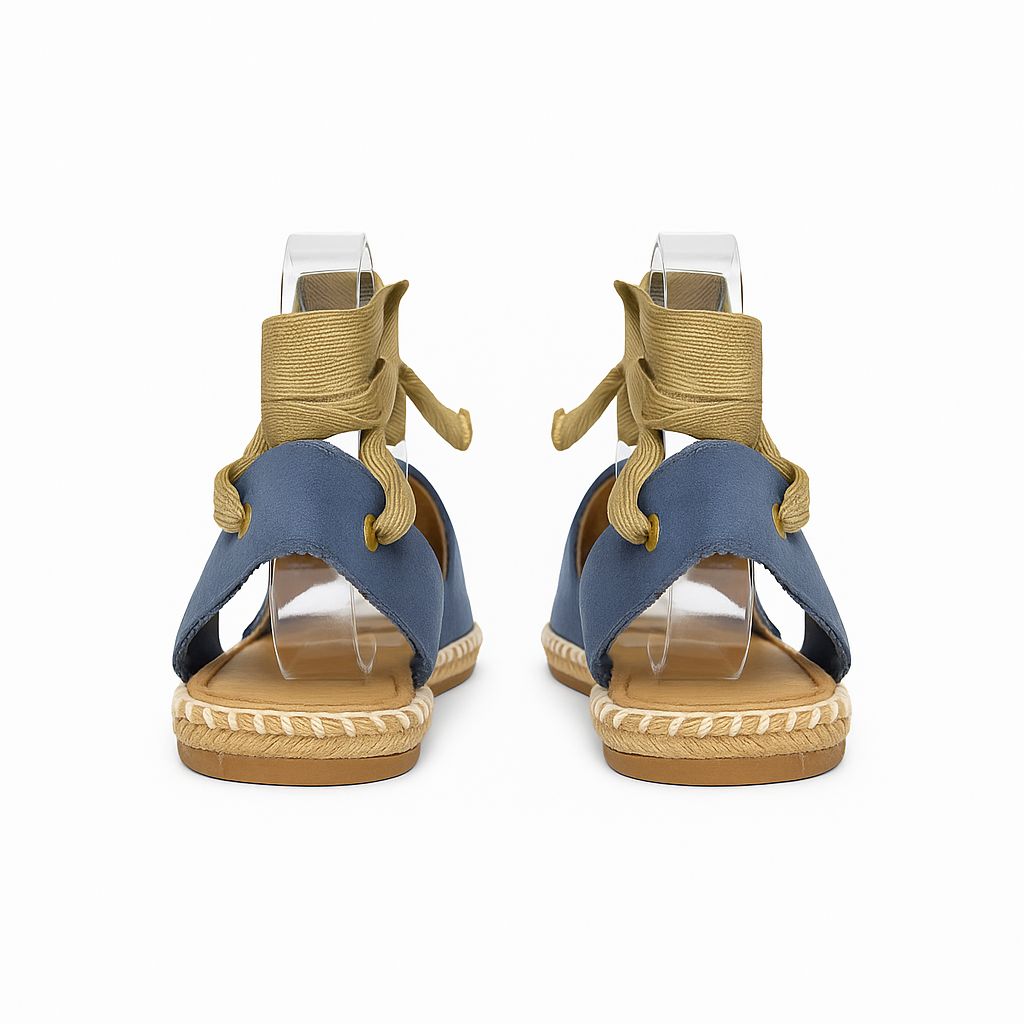 Yannine Azul – Alpargata de piso clásica