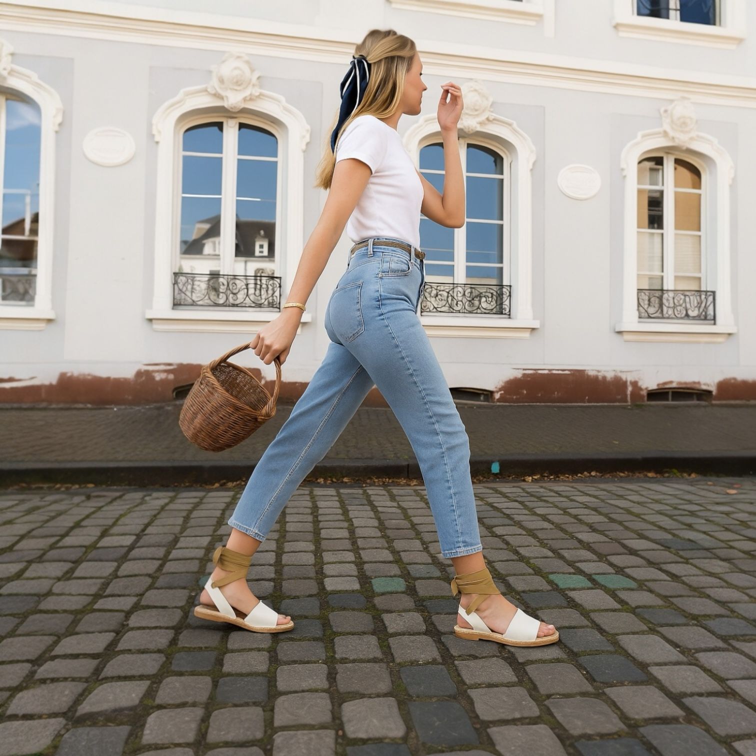 Yannine Blanco –  Alpargata de piso clásica