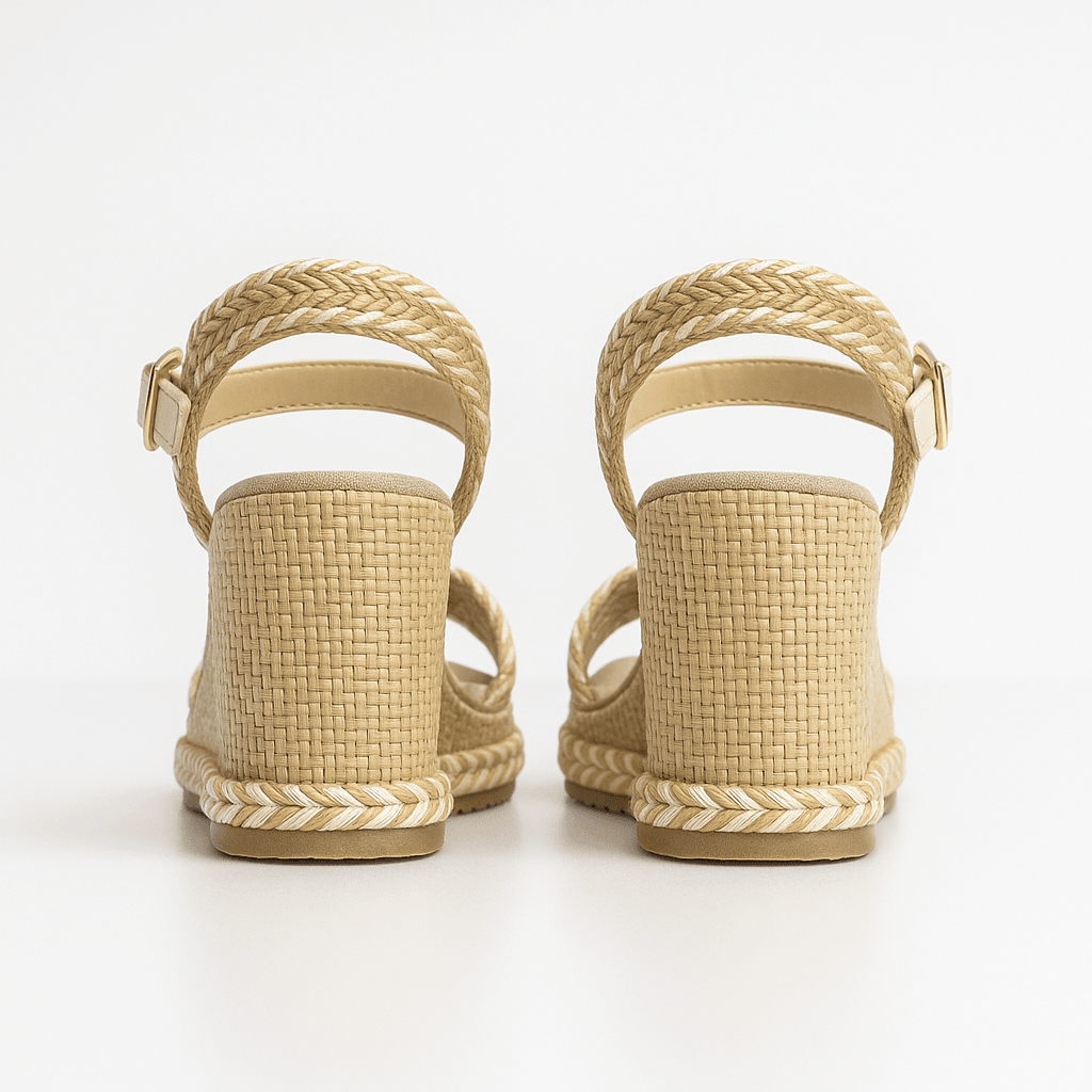 Samantha Beige – Alpargata de plataforma cómoda - Go2 Footwear