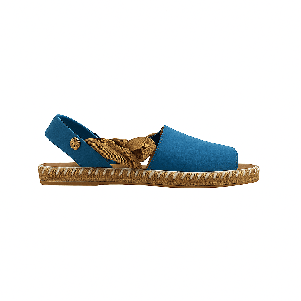 Yannine Azul – Alpargata de piso clásica - Go2 Footwear