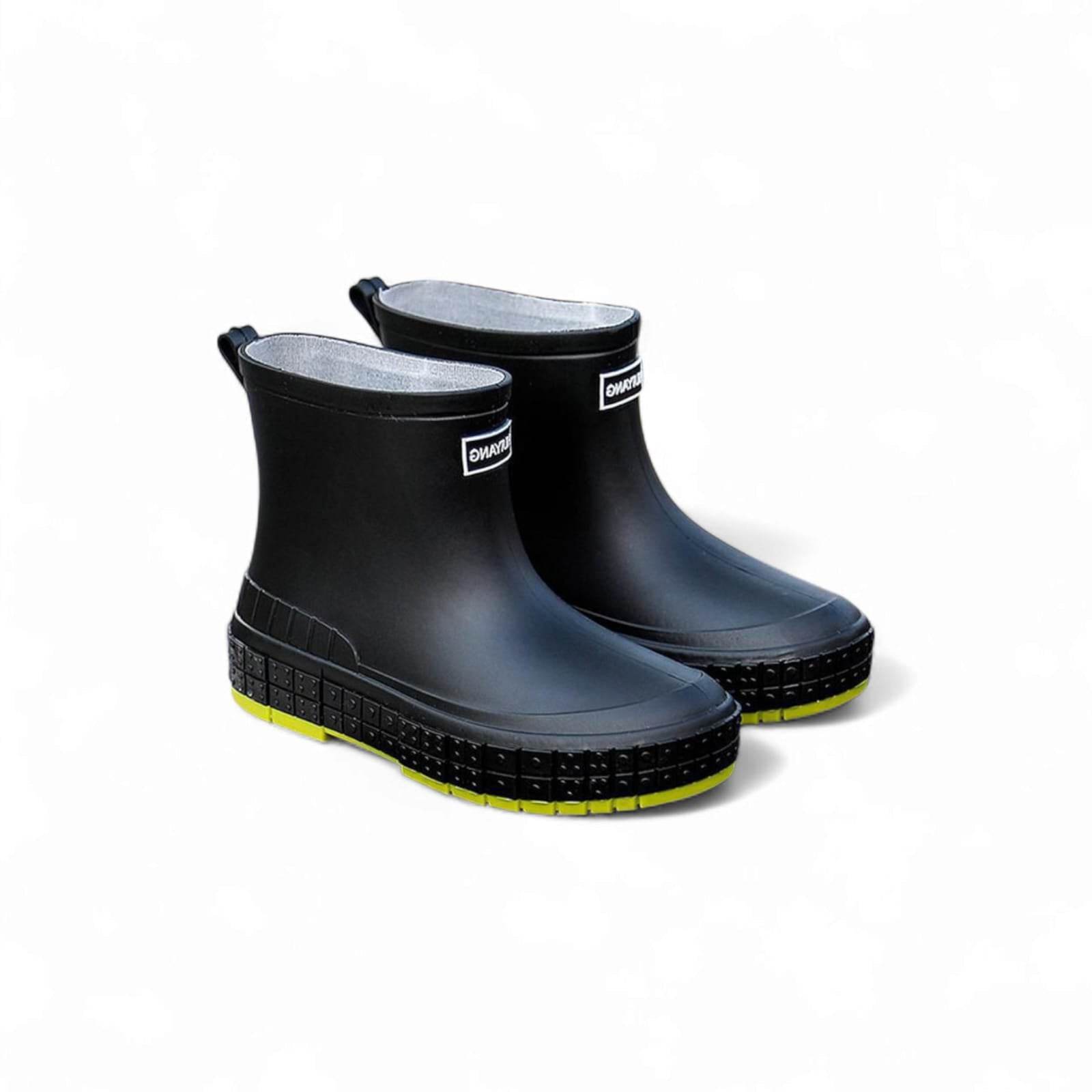 Bota Lluvia Black - Impermeable Antiderrapante - Go2 Footwear