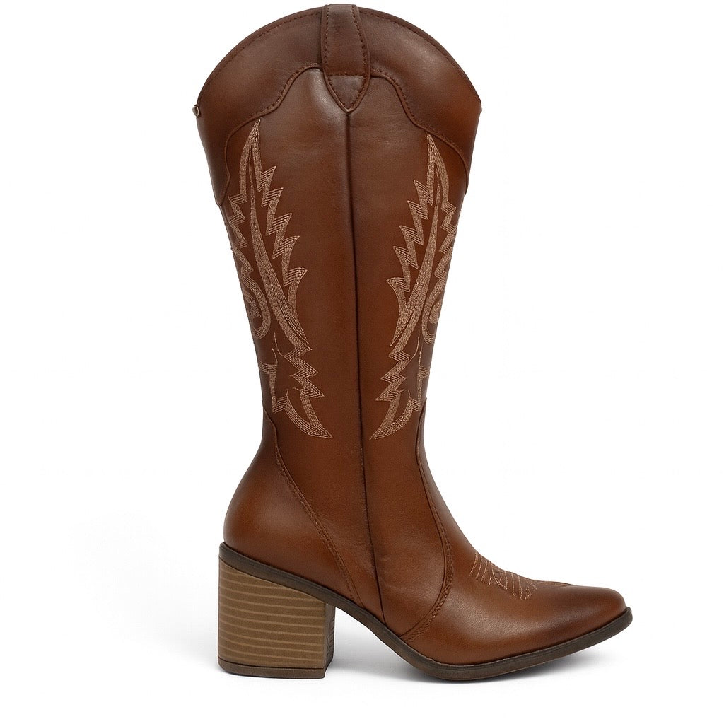 Liz Brown | Bota Cowboy larga para dama