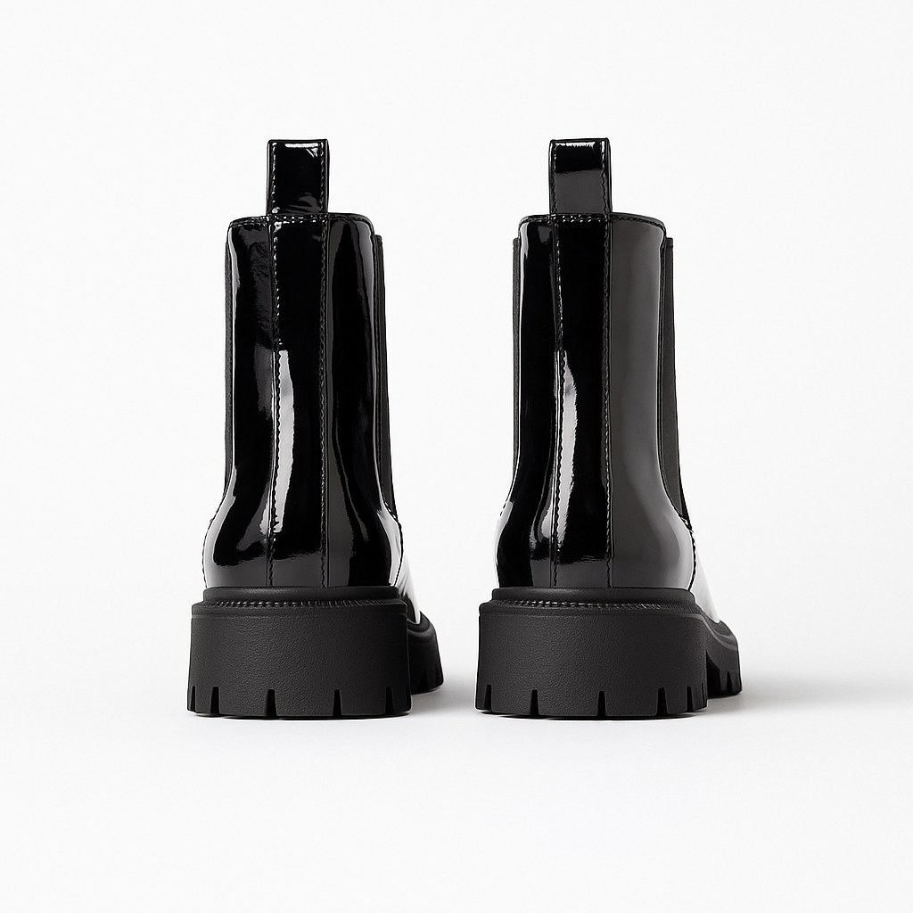 Botin 7000 Negro Charol |  Clásica contemporánea