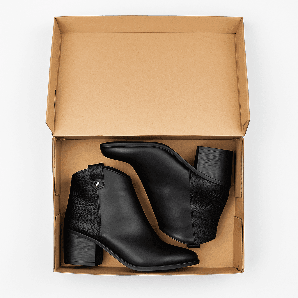 Bota Johana Negro | Urbana clásica y cómoda - Go2 Footwear