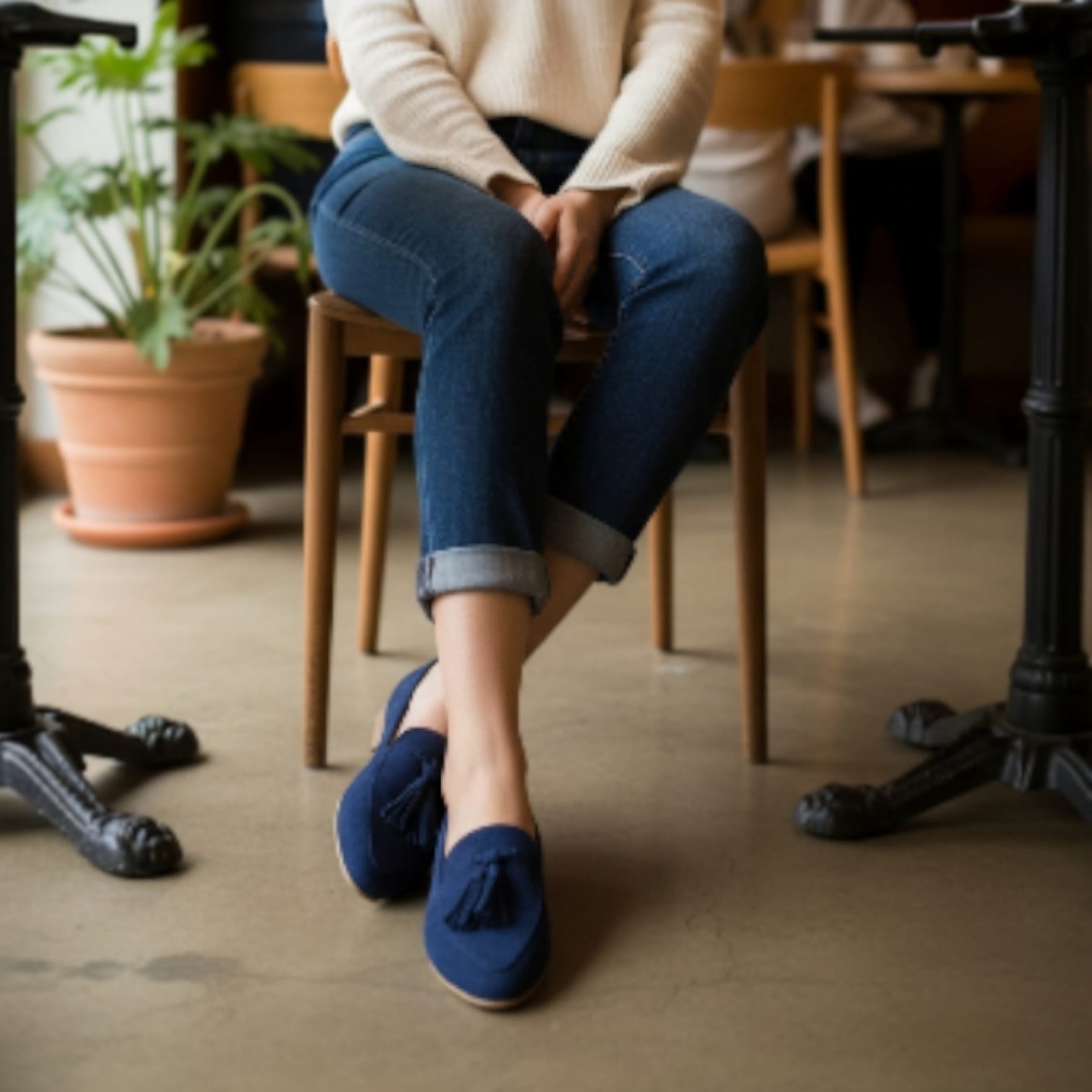 Flat Motas Marino – Calzado Original Go2 Footwear