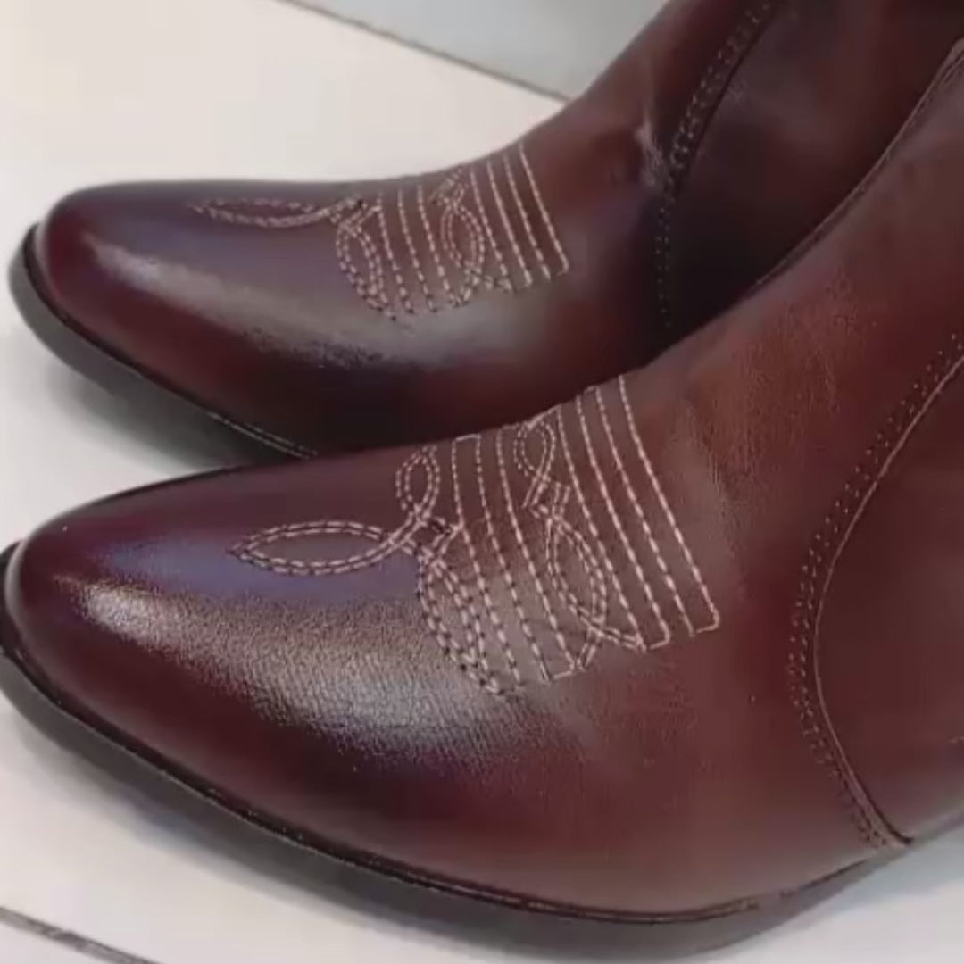 Liz Brown | Bota Cowboy larga para dama