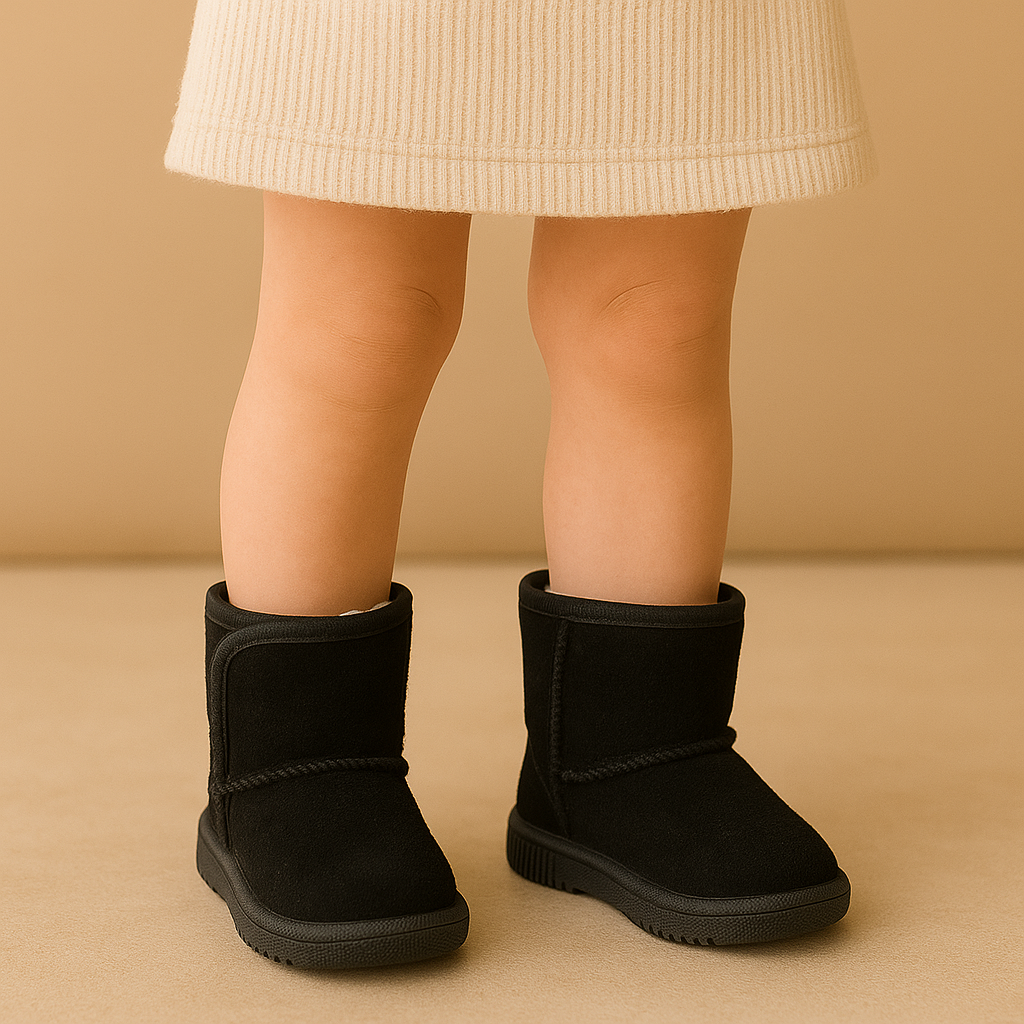 Bota Negra Baby - Infantil afelpada extra calentita