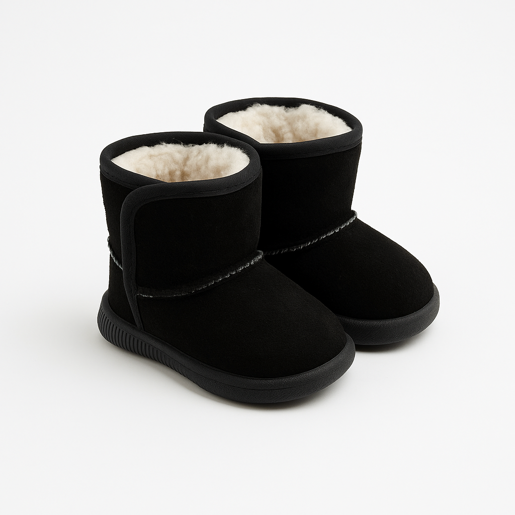 Bota Negra Baby - Infantil afelpada extra calentita