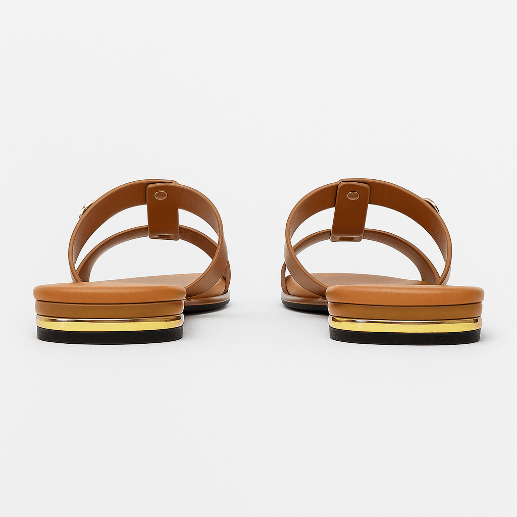 Cassy Nude – Sandalia Casual para Mujer - Go2 Footwear