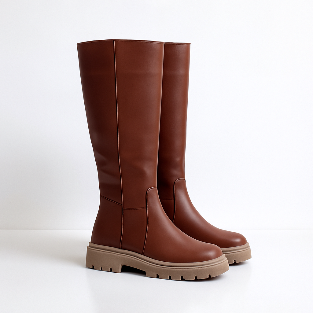 Brenda Brown - Bota alta para dama