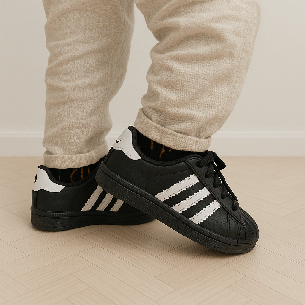 Baby Pops Blanco/Negro – Calzado Original Go2 Footwear