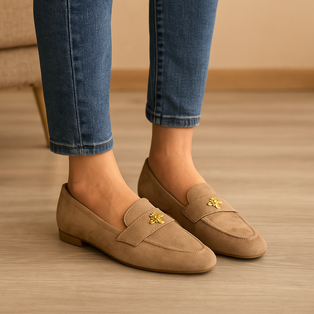 Flat Abejita Nude – Calzado Original Go2 Footwear