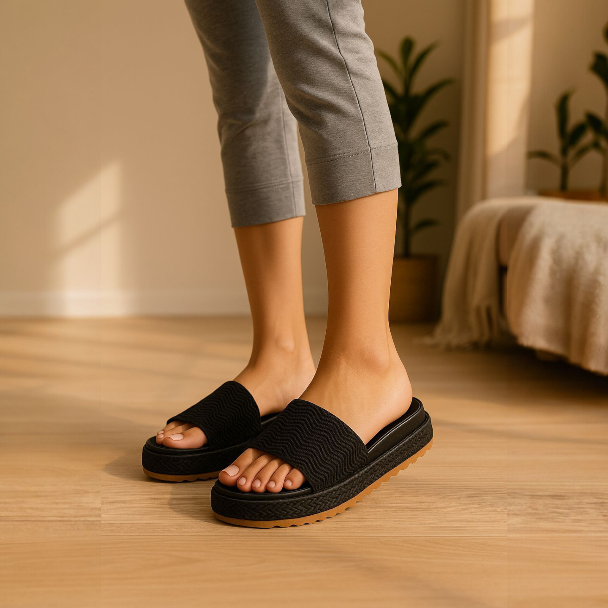 Huarache 202 Negro – Calzado Original Go2 Footwear