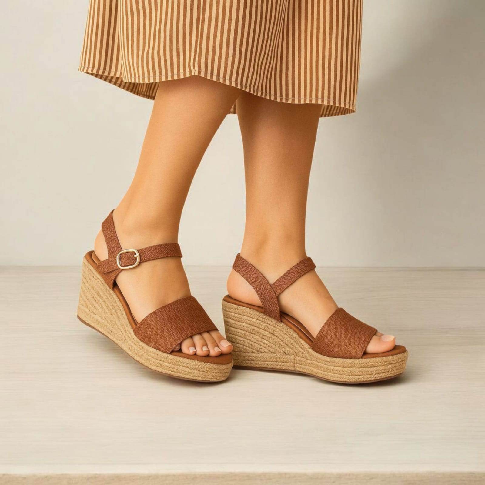 Susy – Alpargata clásica Café - Go2 Footwear