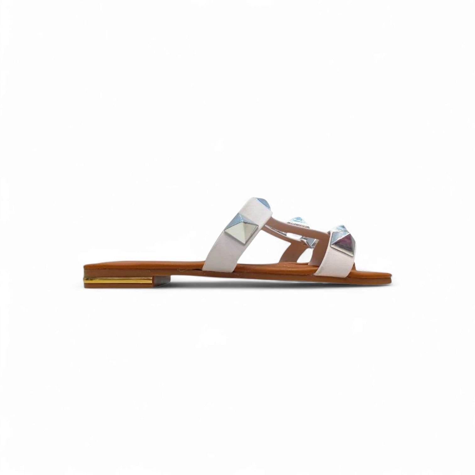 Cassy Blanco – Sandalia Casual para Mujer - Go2 Footwear