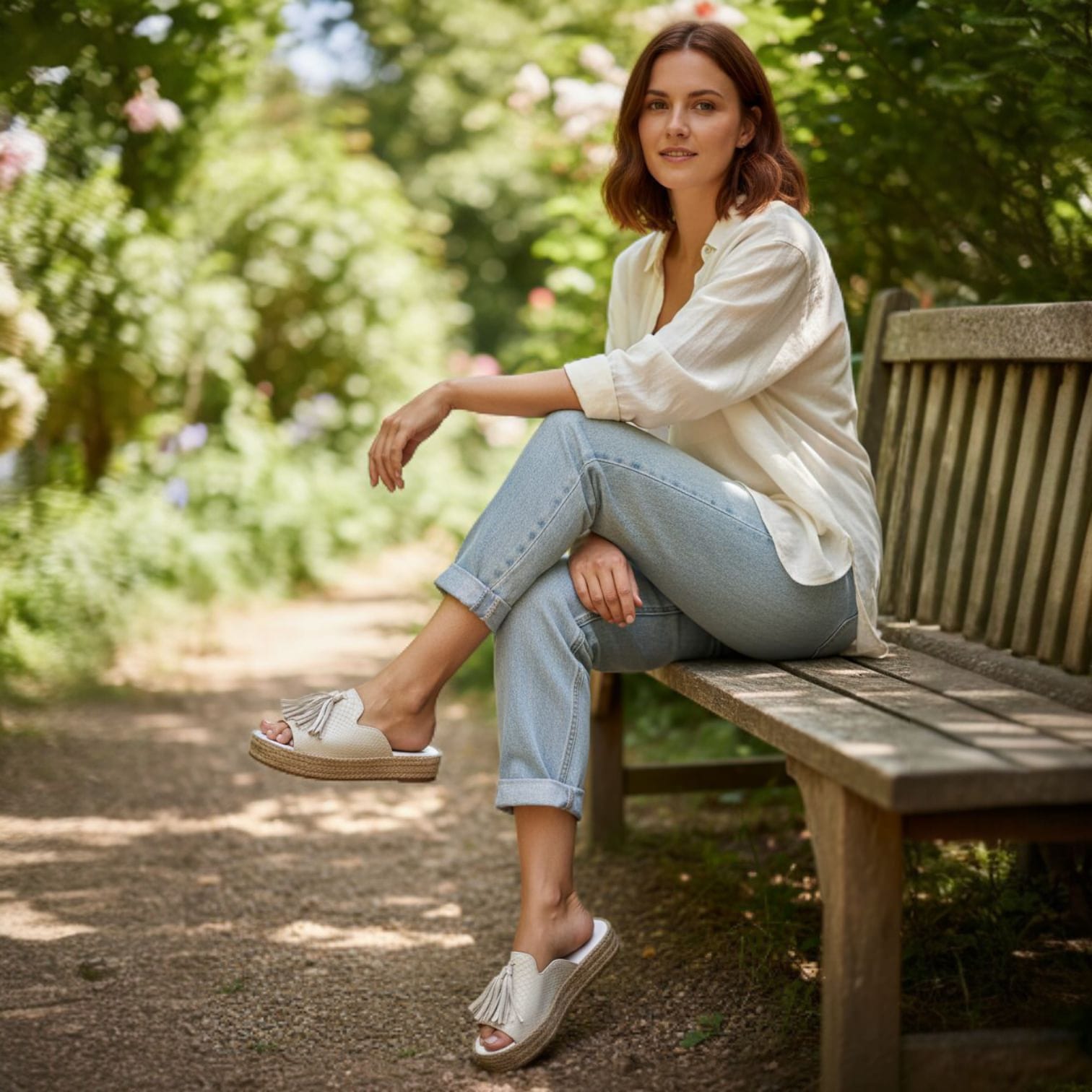 Zully – Alpargata tipo Flat con plataforma