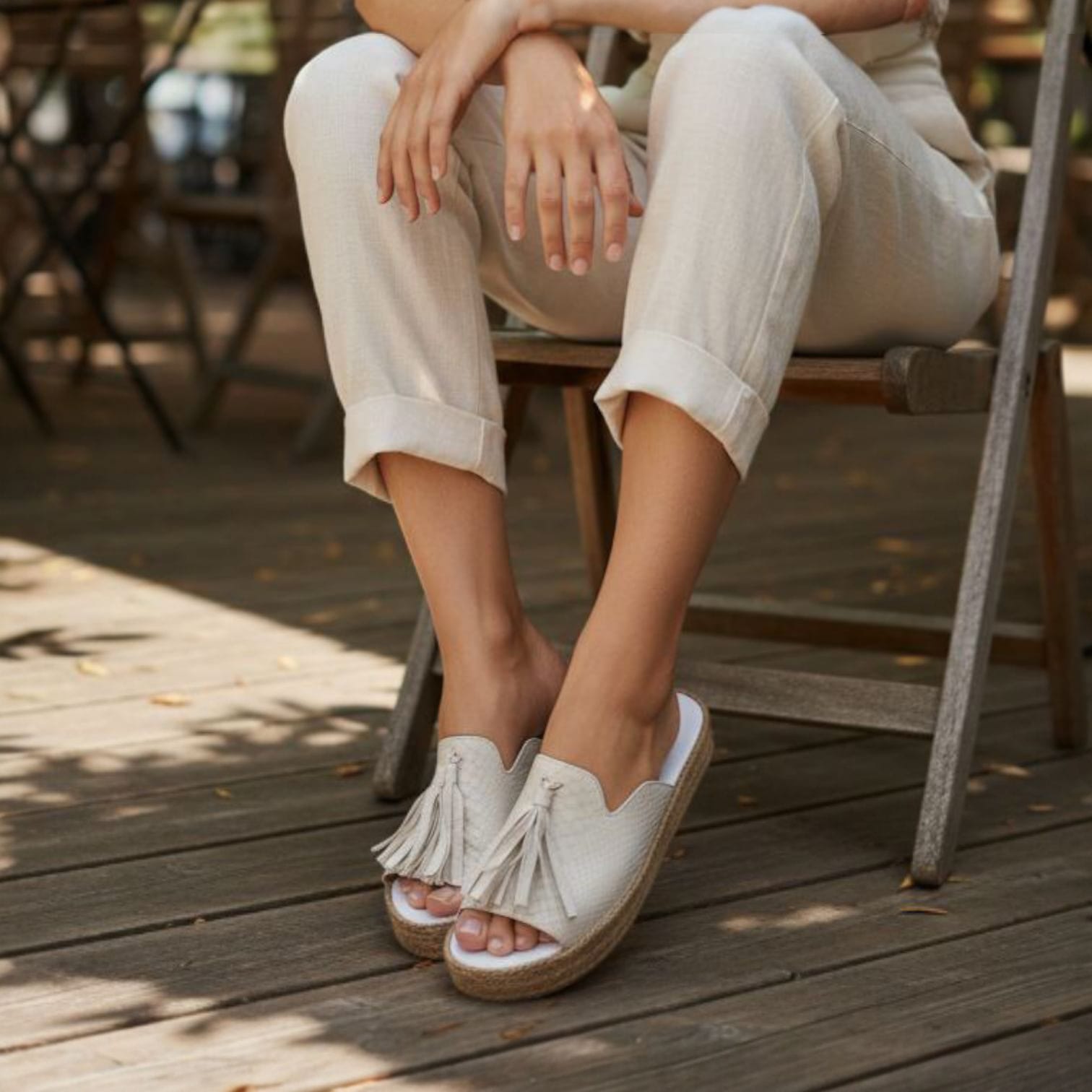 Zully – Alpargata tipo Flat con plataforma