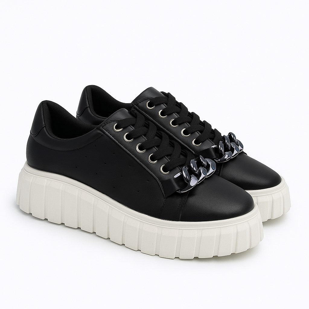 Tenni Negro Go Cadena – Calzado Original Go2 Footwear