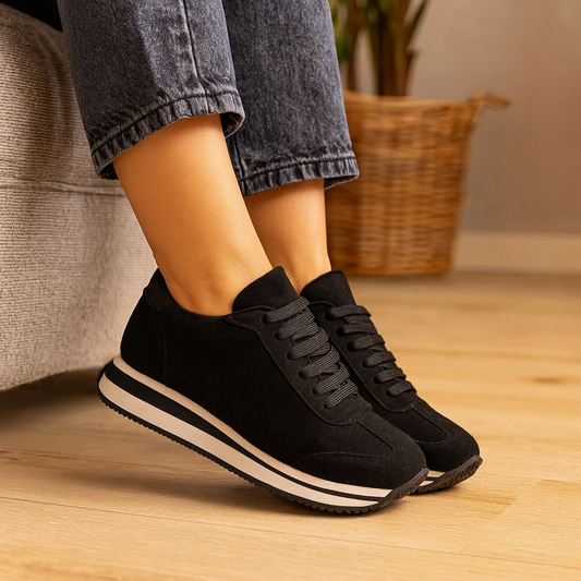 Tenni Negro Plataforma – Calzado Original Go2 Footwear