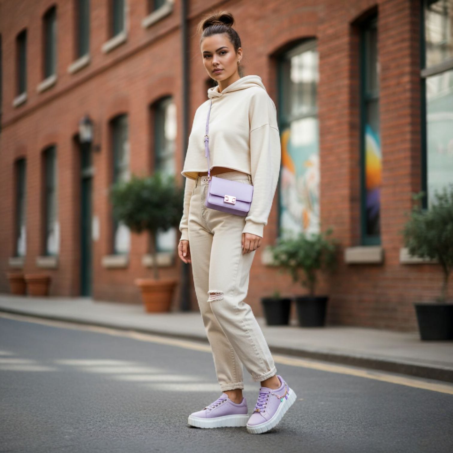 Tenni Letras Lila – Calzado Original Go2 Footwear