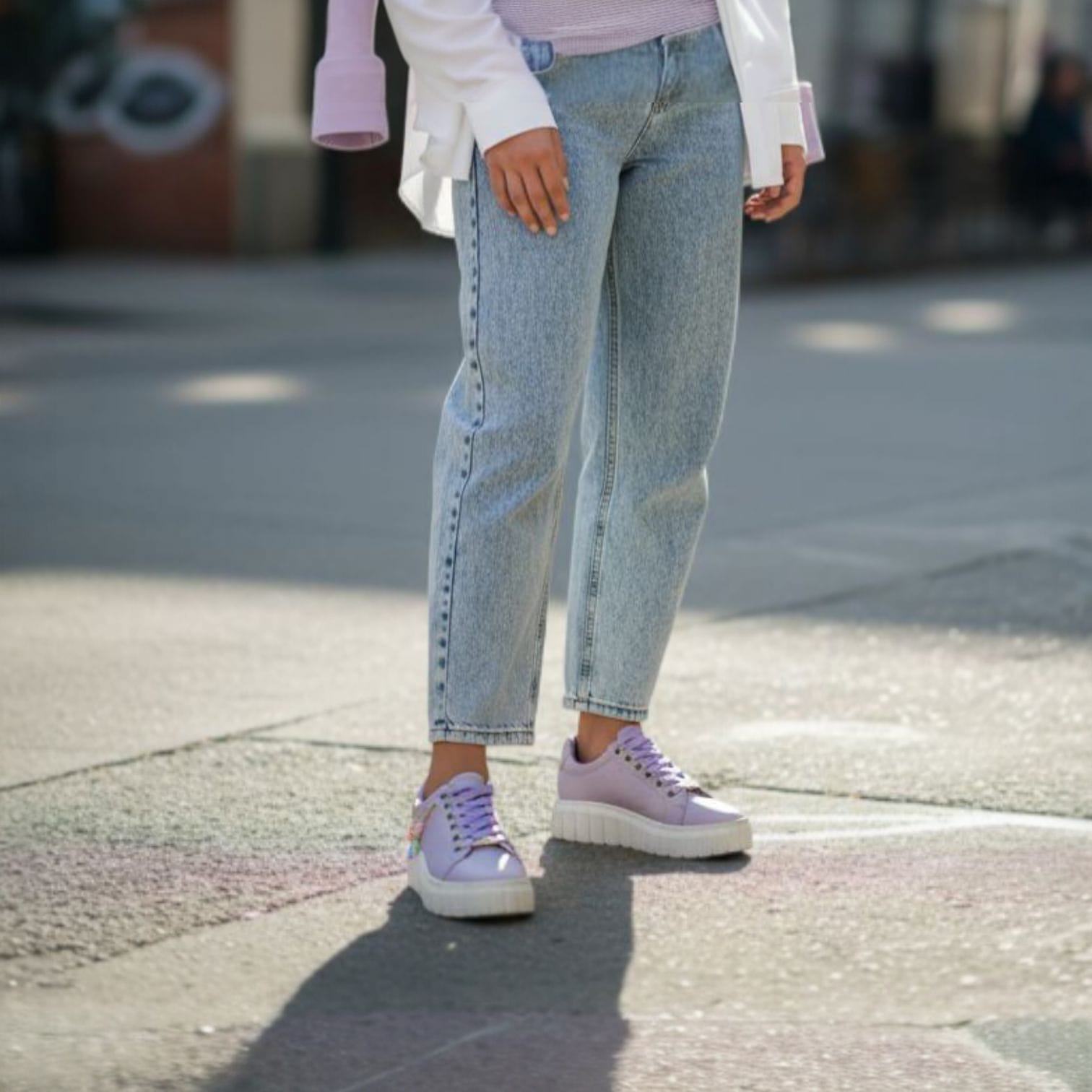 Tenni Letras Lila – Calzado Original Go2 Footwear