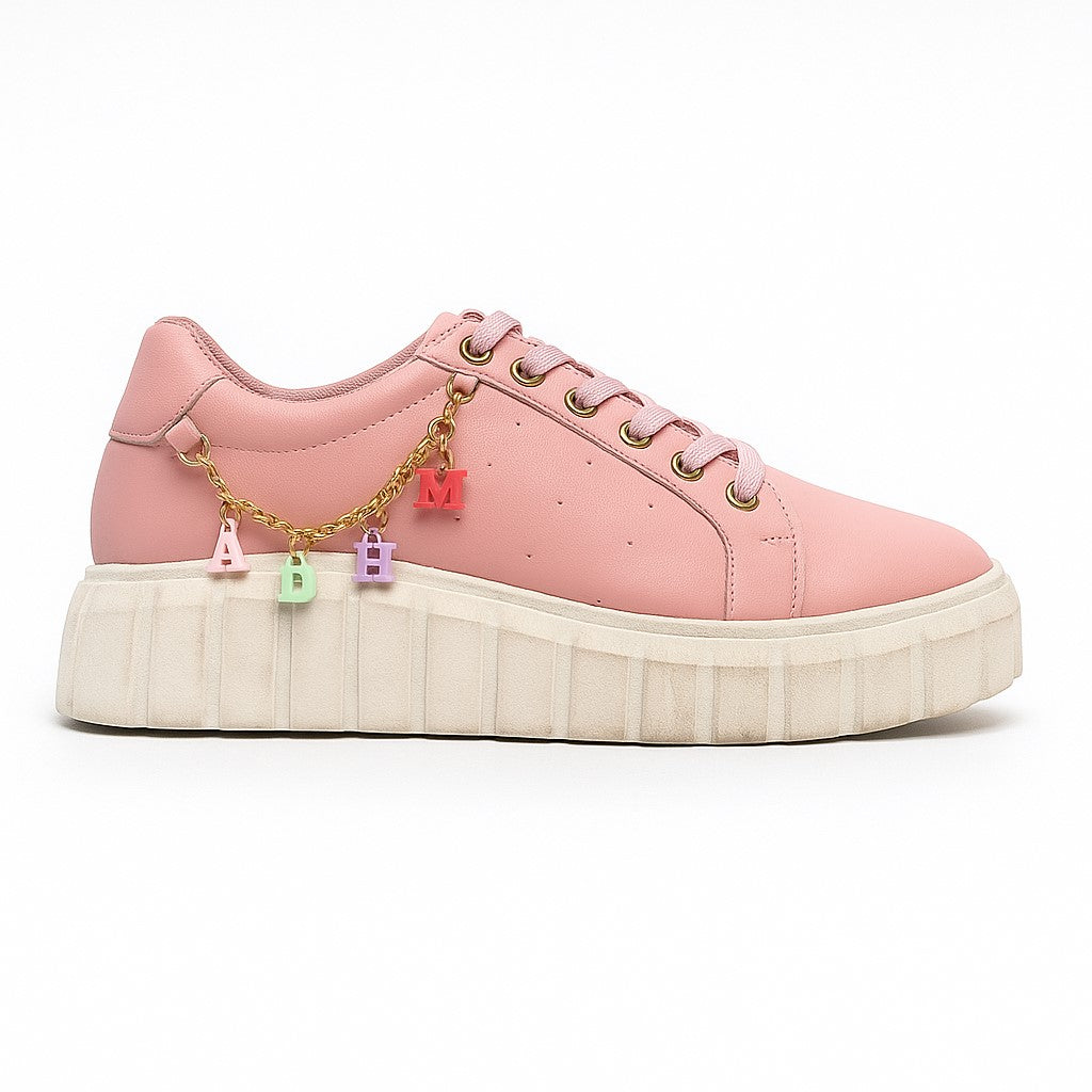 Tenni Letras Rosa – Calzado Original Go2 Footwear