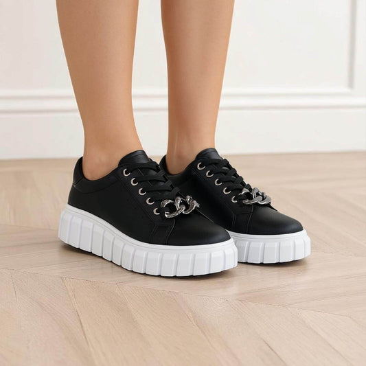 Tenni Negro Go Cadena – Calzado Original Go2 Footwear - Go2 Footwear