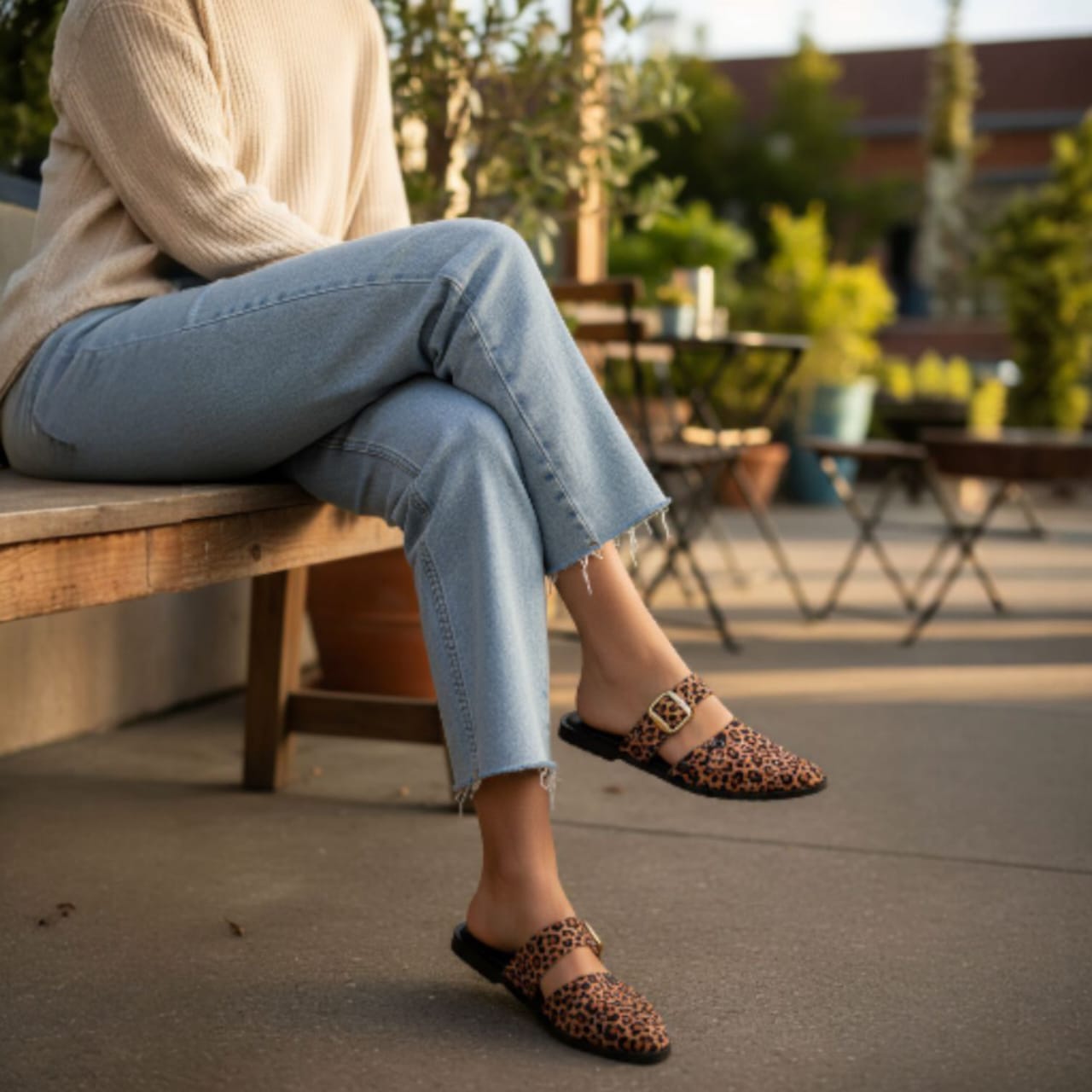 Ursula – Mule Animal Print