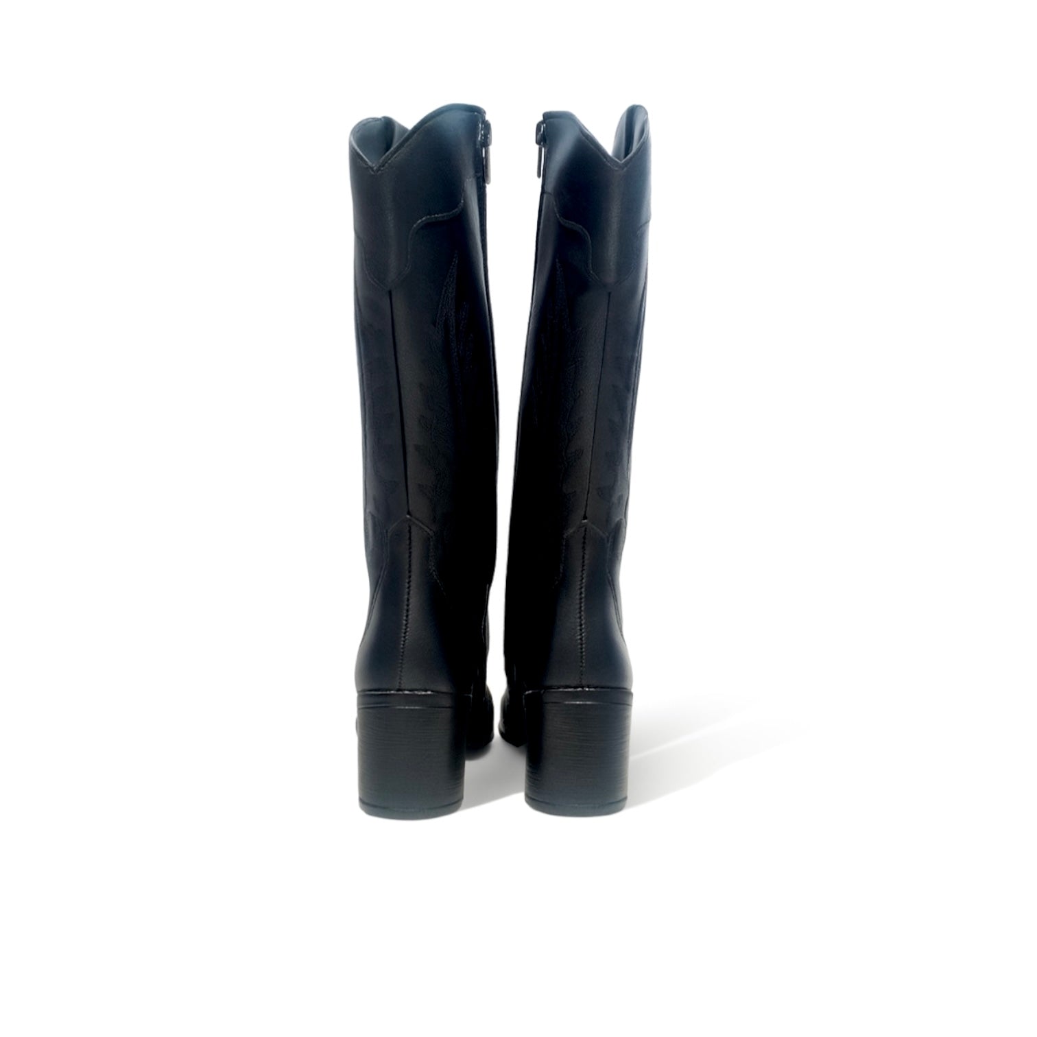 Liz Black | Bota cowboy larga para dama