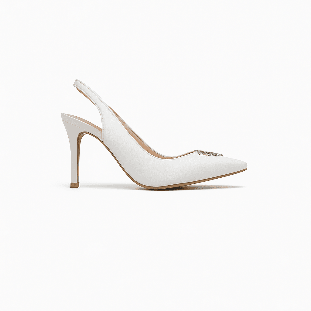 Snow – Tacón Blanco para Novia - Go2 Footwear