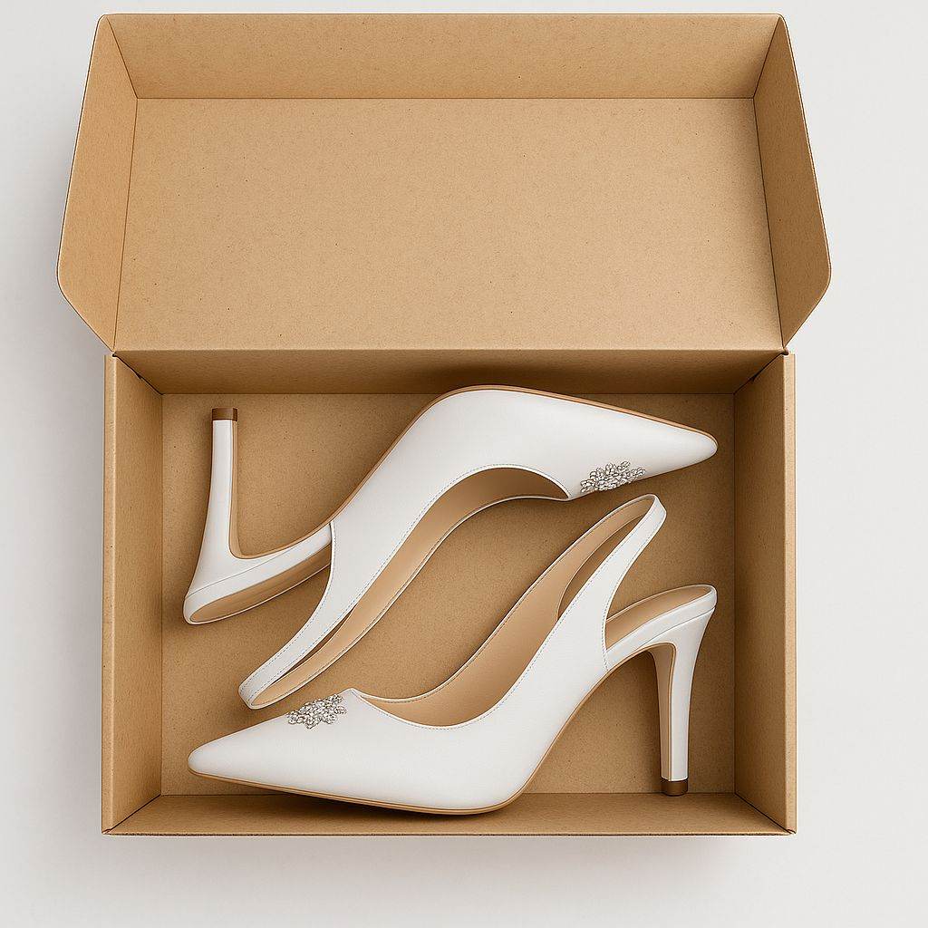 Snow – Tacón Blanco para Novia - Go2 Footwear